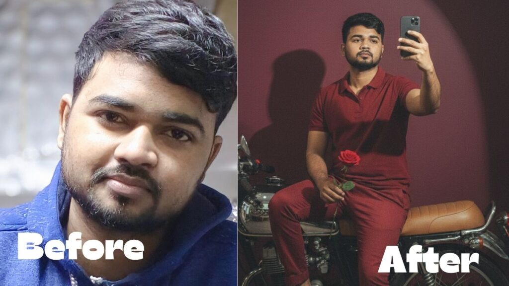 Vintage Flash Camera Selfie